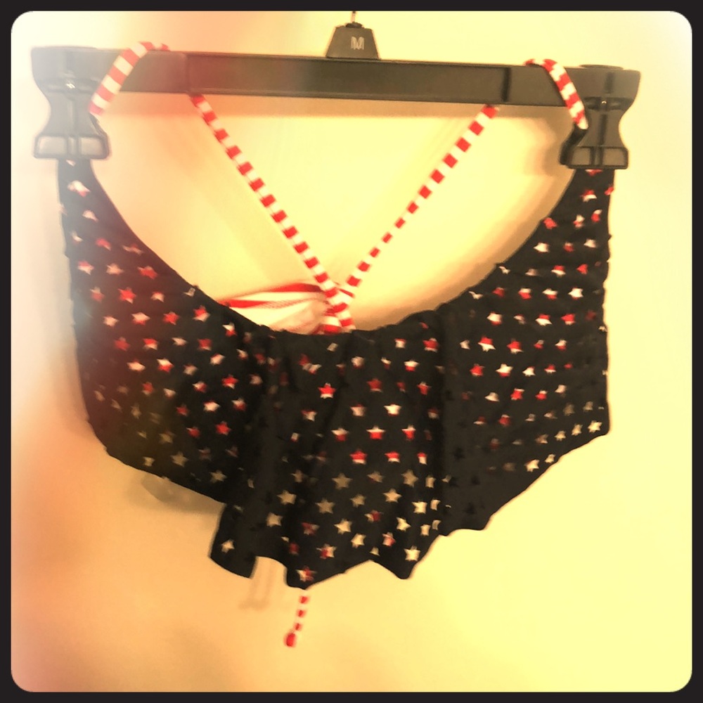 Stars and strips bikini top